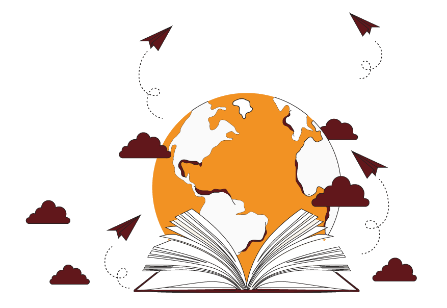 pilha de livros