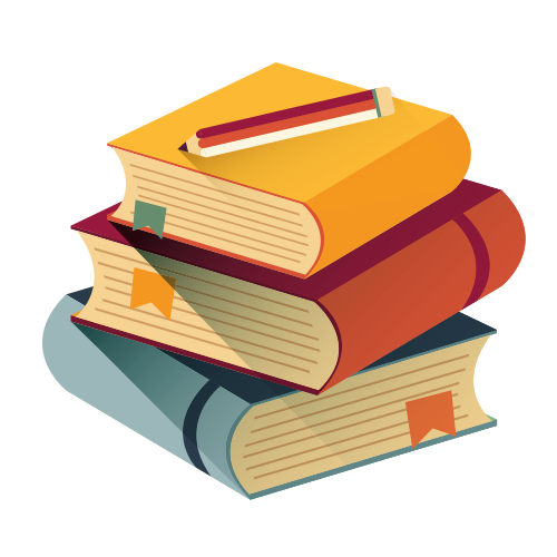 pilha de livros